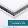 Карниз для душа П-образный 100х100 фото 8