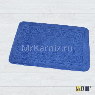 Коврик в ванную ТН синий