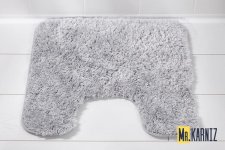 Коврик для туалета Тиволи серый