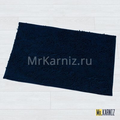 Коврик для ванной Люкс синий
