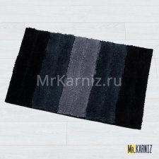 Коврик для ванной Градиент серо-черный